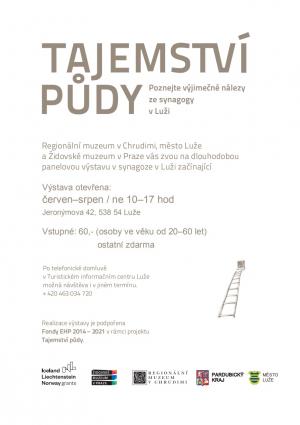 Tajemství půdy - výstava synagoga Luže