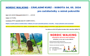 NORDIC WALKING - ZÁKLADNÍ KURZ 
