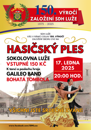 HASIČSKÝ PLES