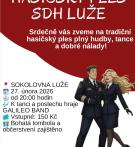 ???? SDH Luže vás zve na HASIČSKÝ PLES! ????????