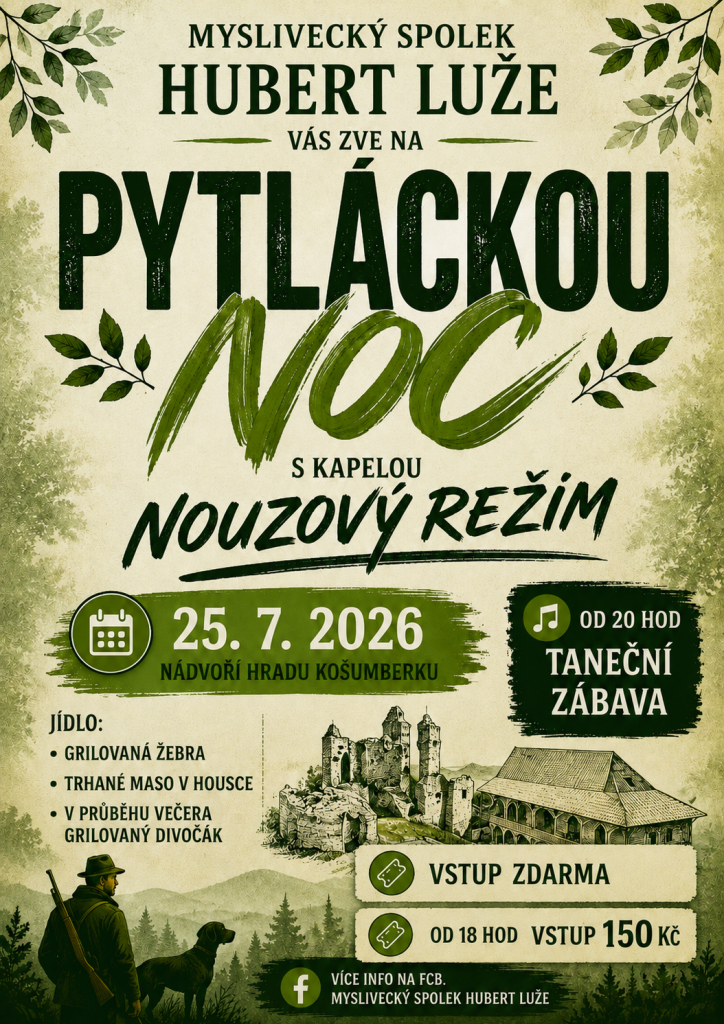 PYTLÁCKÁ NOC HRAD KOŠUMBERK