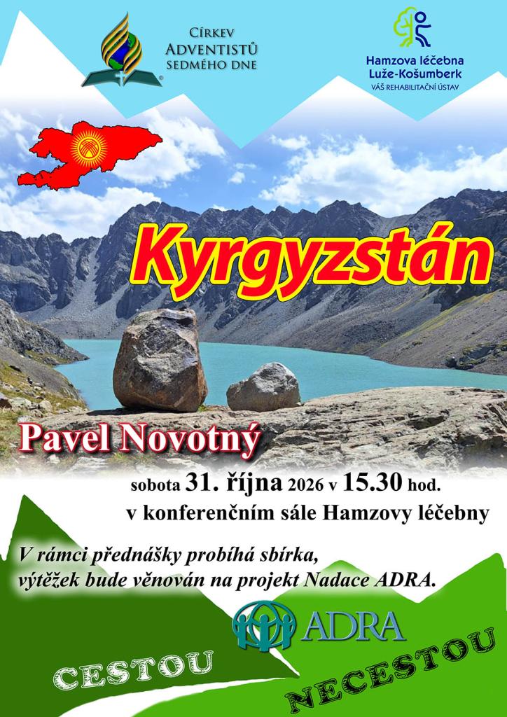 PŘEDNÁŠKA V HAMZOVĚ LÉČEBNĚ KYRGIZSTÁN  31.10. 15.30 hod.